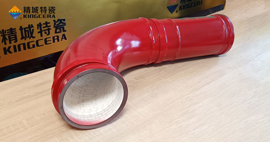 耐磨陶瓷泵車管道|S管 耐磨陶瓷泵車管道|S管