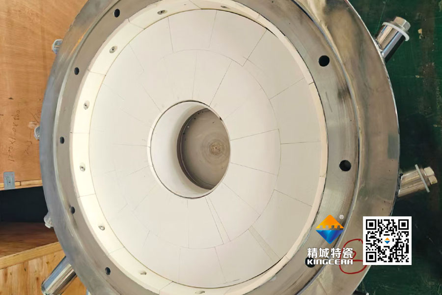 牙膏氣流磨專用ZTA陶瓷內(nèi)襯